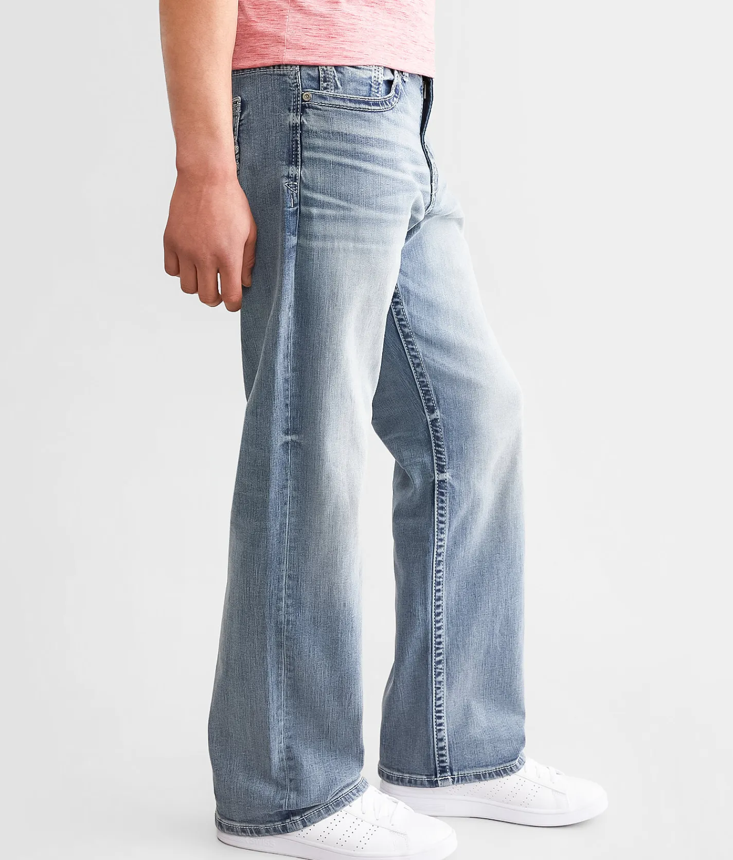 Sale Jeans|Bottoms | BKE Seth Straight Stretch Jean Texon