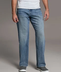 Bottoms|Bke Jeans | BKE Seth Straight Stretch Jean Groff