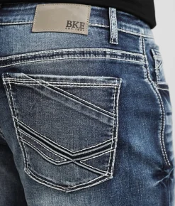 Sale Jeans|Bottoms | BKE Seth Straight Stretch Jean Santa Cruz