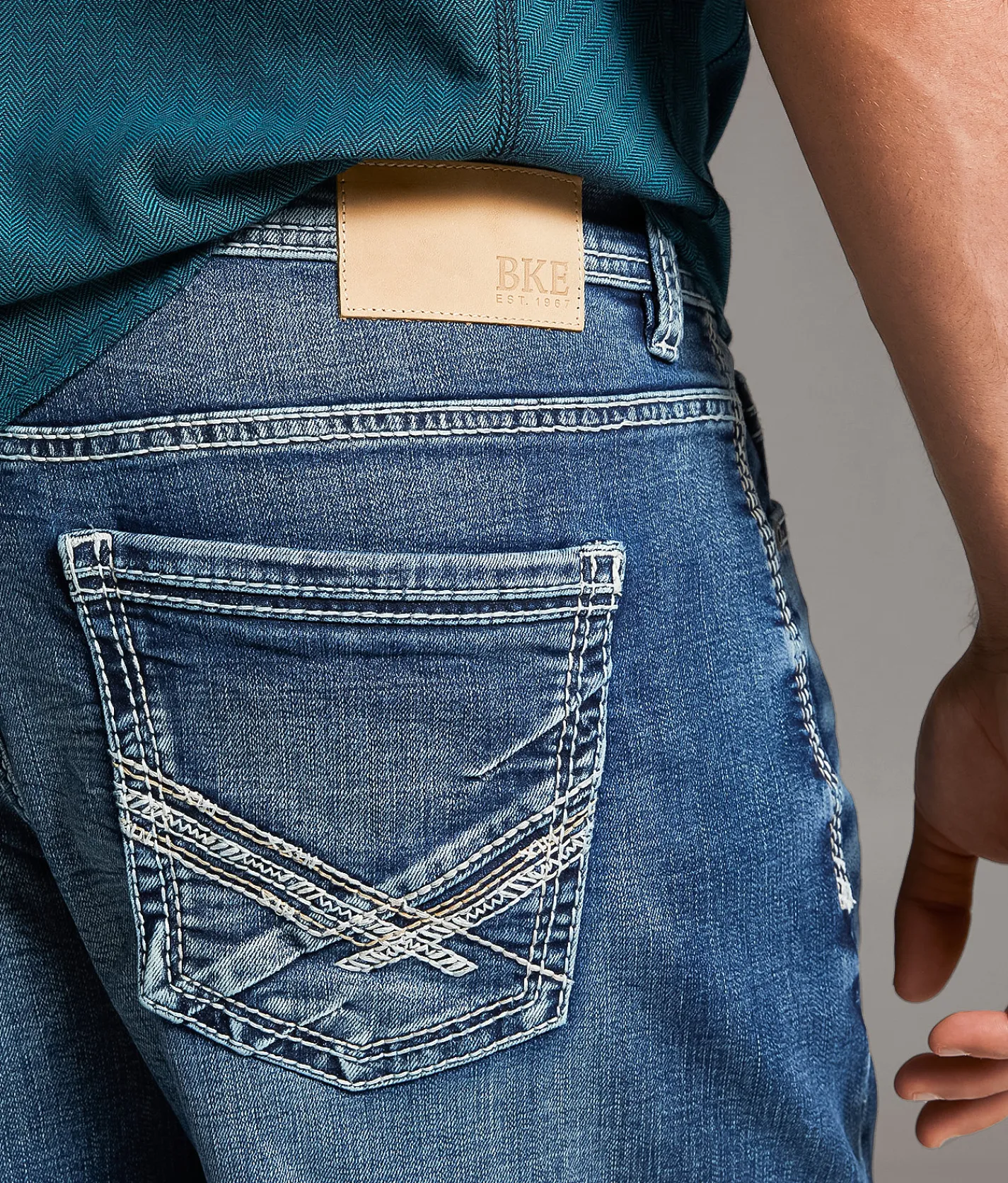 Jeans | BKE Seth Straight Stretch Jean Archeron