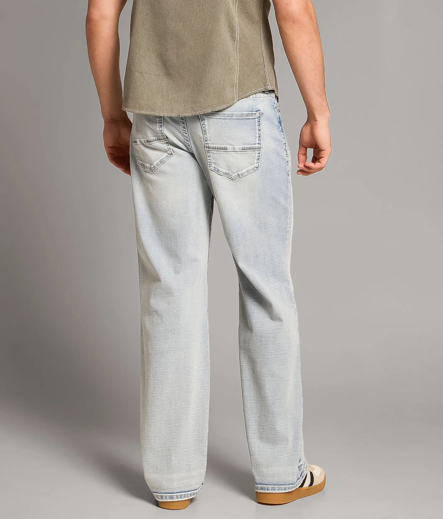 New Jeans|Bottoms | BKE Seth Straight Stretch Jean Flicker