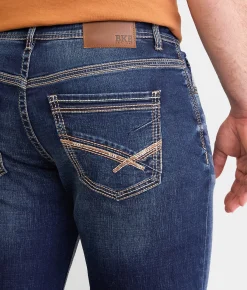 BKE Seth Straight Stretch Jean Franc New