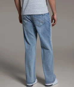 BKE Seth Straight Stretch Jean Leggero Discount