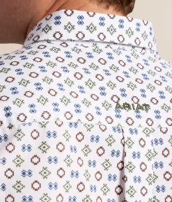 Tops | Ariat Seton Classic Shirt White