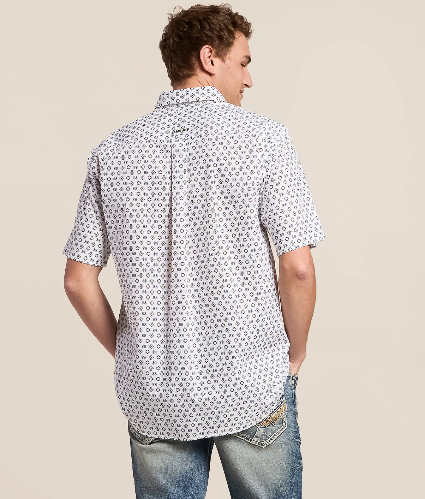 Tops | Ariat Seton Classic Shirt White