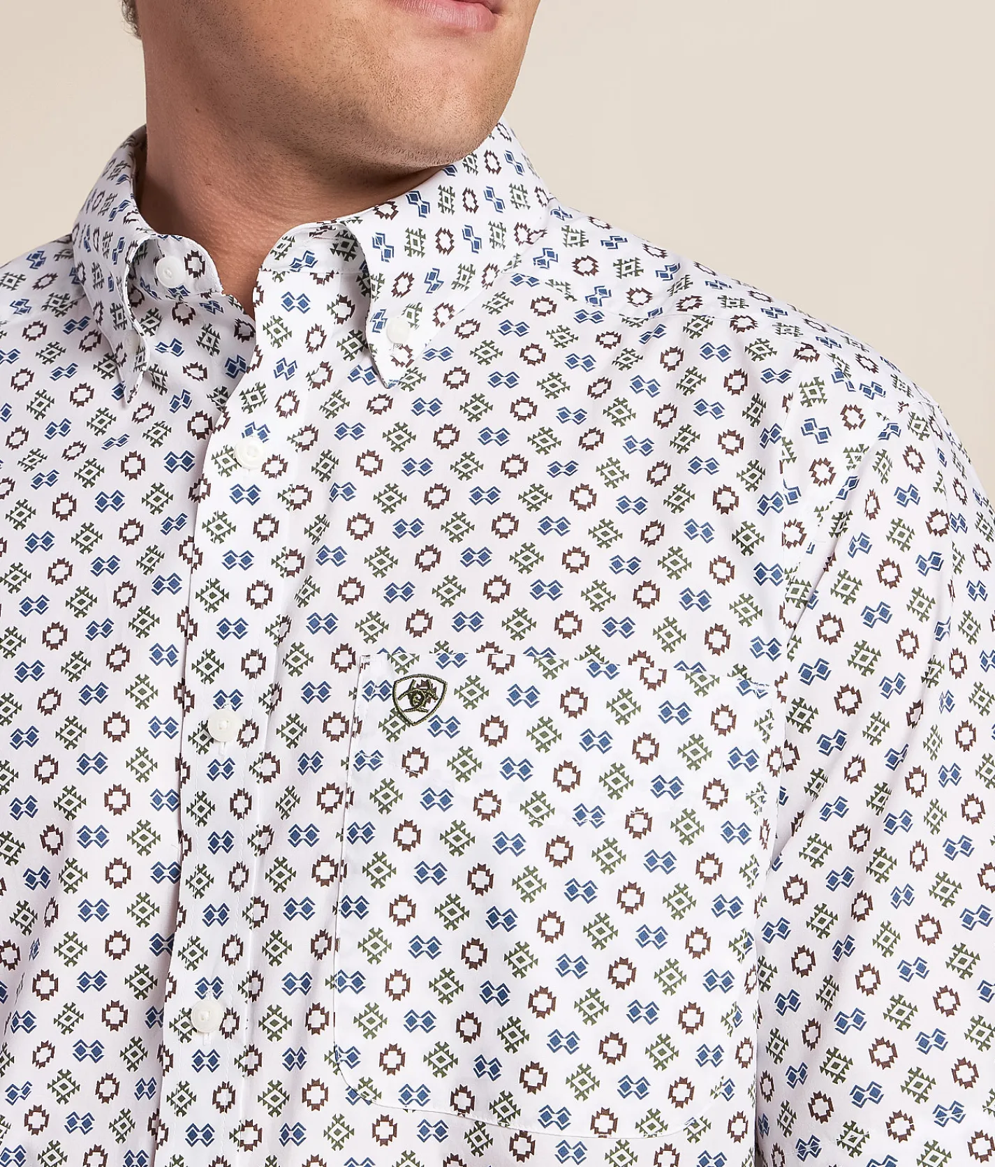 Tops | Ariat Seton Classic Shirt White