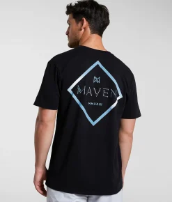 Maven Co-op Shadowed T-Shirt Black New
