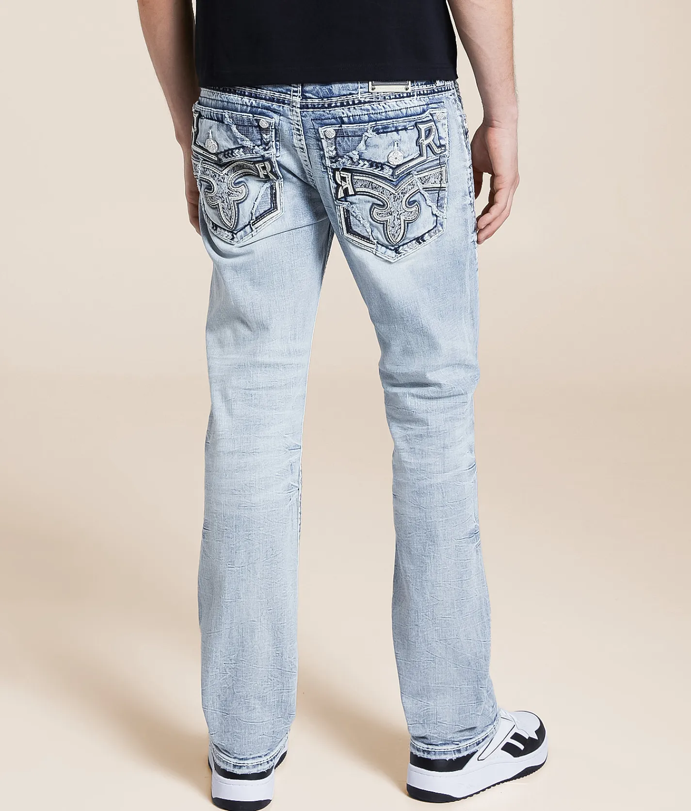 Bottoms | Rock Revival Shane Straight Stretch Jean Shane J202