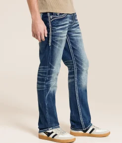 Rock Revival Shane Straight Stretch Jean Shane J203 New