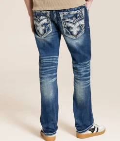 Rock Revival Shane Straight Stretch Jean Shane J203 New