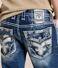 Rock Revival Shane Straight Stretch Jean Shane J203 New