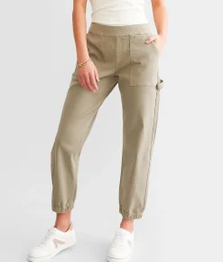 Buckle Black Shaping & Smoothing Carpenter Jogger Pale Olive Best