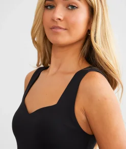 Buckle Black Shaping & Smoothing Tank Top Black Online