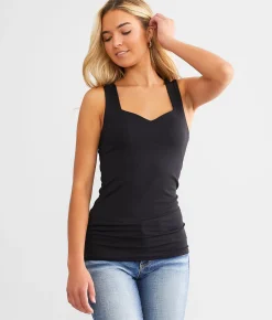 Buckle Black Shaping & Smoothing Tank Top Black Online