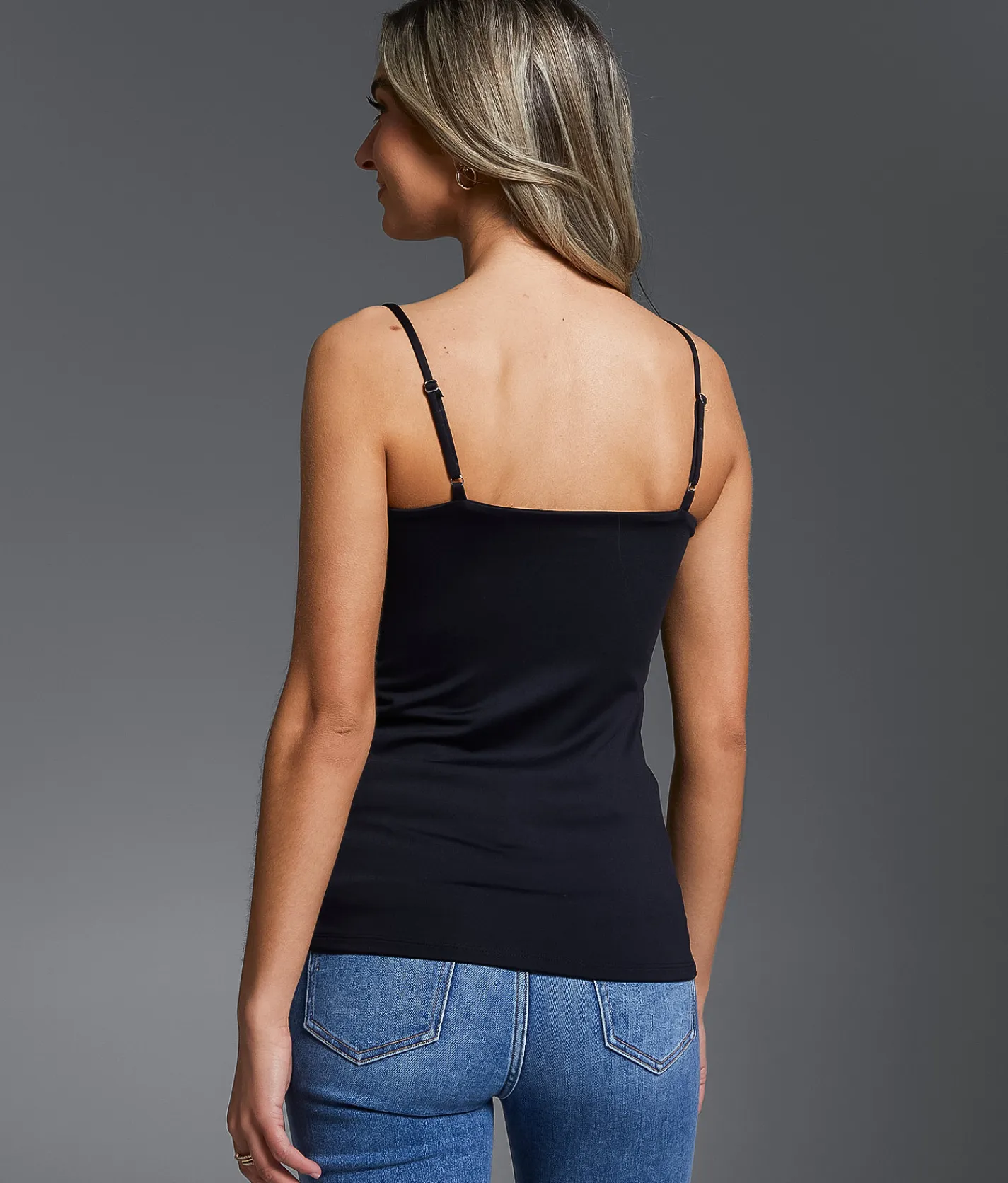 Buckle Black Shaping & Smoothing Tank Top Black Discount