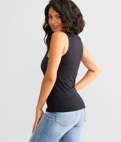 Buckle Black Shaping & Smoothing Tank Top Black Outlet
