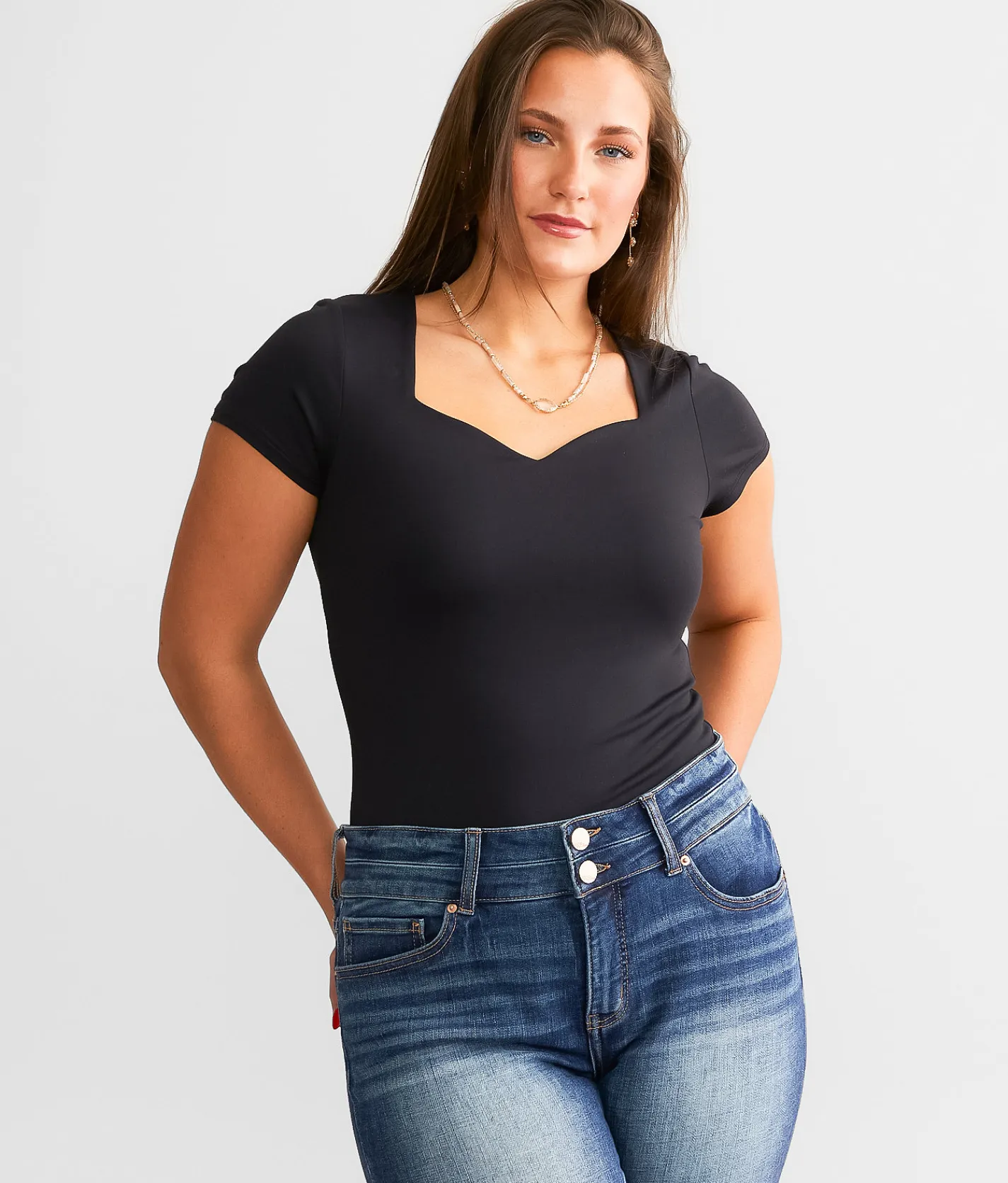 Buckle Black Shaping & Smoothing Top Black Online