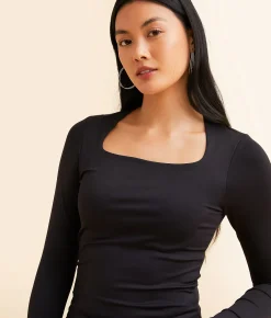 Buckle Black Shaping & Smoothing Top White