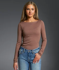 Tops | Buckle Black Shaping & Smoothing Top Peppercorn