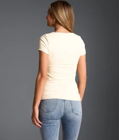 Tops | Buckle Black Shaping & Smoothing Top Cannoli Cream