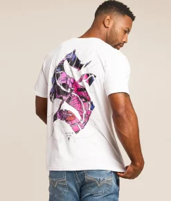 Tops|Graphic T-Shirts | Sullen Shattered T-Shirt White