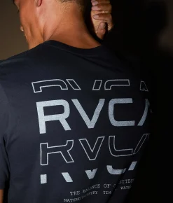 Tops|Graphic T-Shirts | RVCA Shatter T-Shirt Black