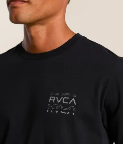 Tops|Graphic T-Shirts | RVCA Shatter T-Shirt Black