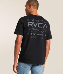 Tops|Graphic T-Shirts | RVCA Shatter T-Shirt Black