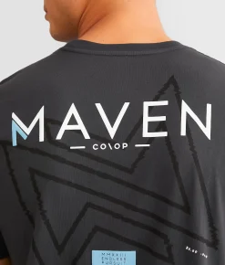 Graphic T-Shirts | Maven Co-op Shearing Dagaz T-Shirt Faded Black