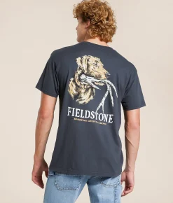 Fieldstone Shed Hunt Lab T-Shirt Pepper