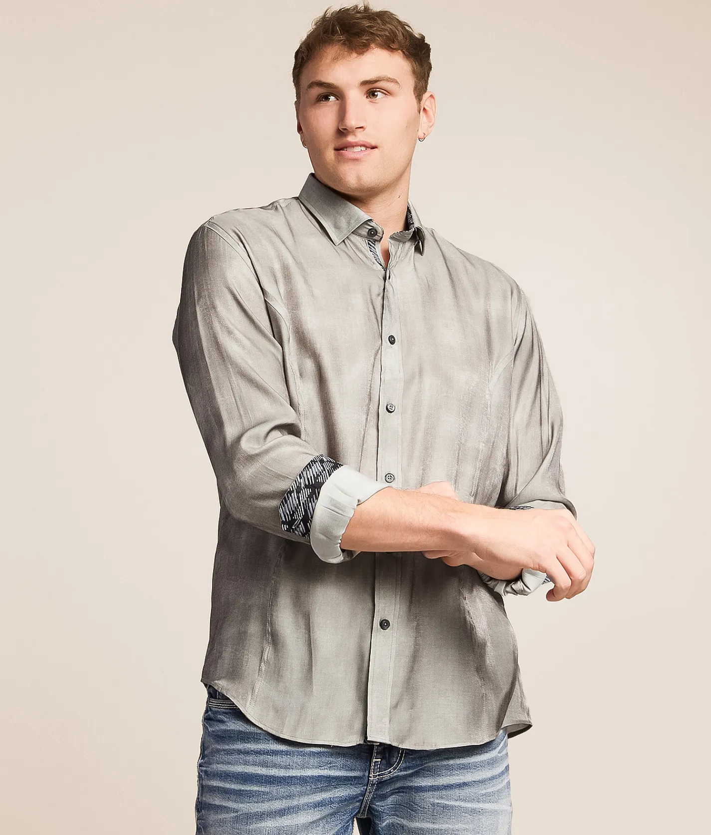 Eight X Sheen Shirt Grey