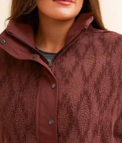 Ariat Sherpa Blocked Jacket Tonal Port Print Sale
