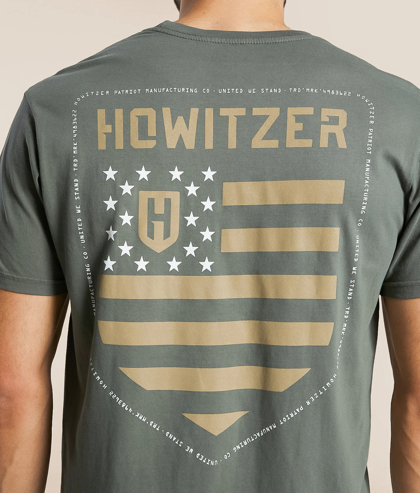 Howitzer Shield T-Shirt Balsam Green Outlet
