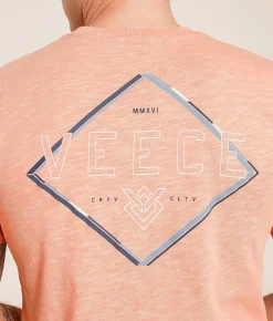 Graphic T-Shirts | Veece Shifted T-Shirt Artic Coral