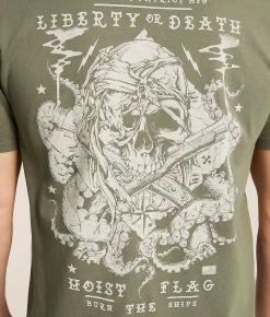 Howitzer Ships T-Shirt Moonmist Outlet