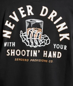 Tops | Sendero Provisions Co. Shootin' Hand Pullover Black