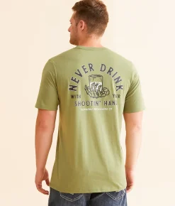 Sendero Provisions Co. Shootin' Hand T-Shirt Sage Best