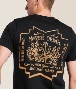 Sendero Provisions Co. Shootin' Hand T-Shirt Black Best