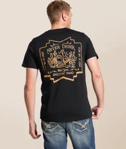 Sendero Provisions Co. Shootin' Hand T-Shirt Black Best