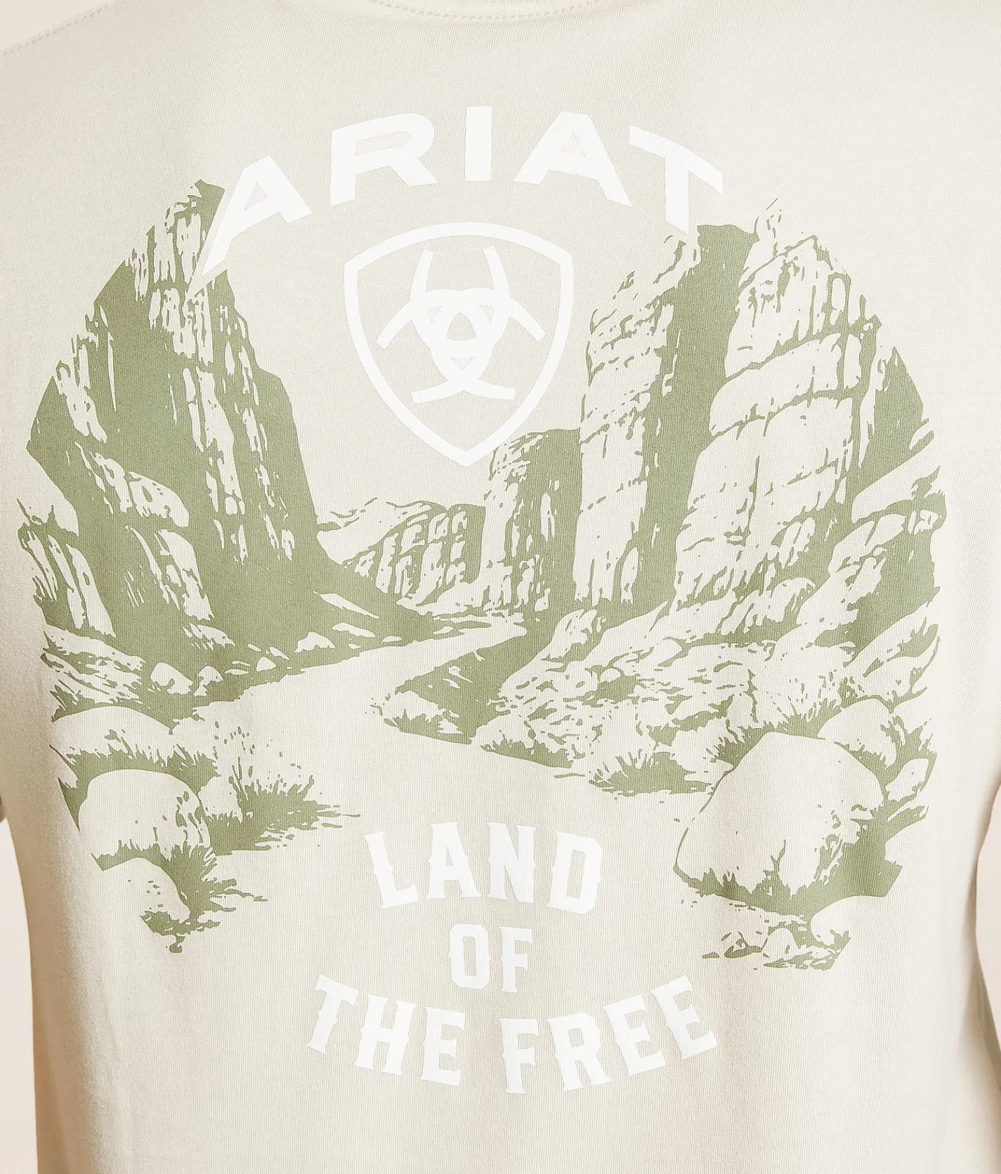 Tops|Graphic T-Shirts | Ariat Shortcut Circle T-Shirt White