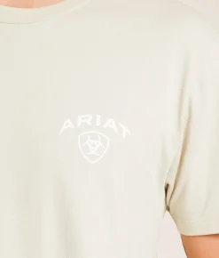 Tops|Graphic T-Shirts | Ariat Shortcut Circle T-Shirt White