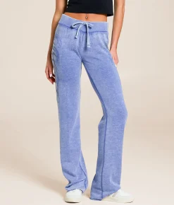 Bottoms | Affliction Shred Fest Burnout Sweatpant Blue