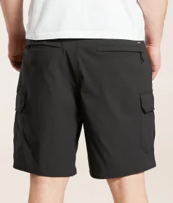 Bottoms|Shorts | Brixton Shyft Ripstop Stretch Cargo Walkshort Black