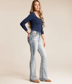 Jeans|Bottoms | Rock Revival Siana High Rise Boot Stretch Jean Siana UB200