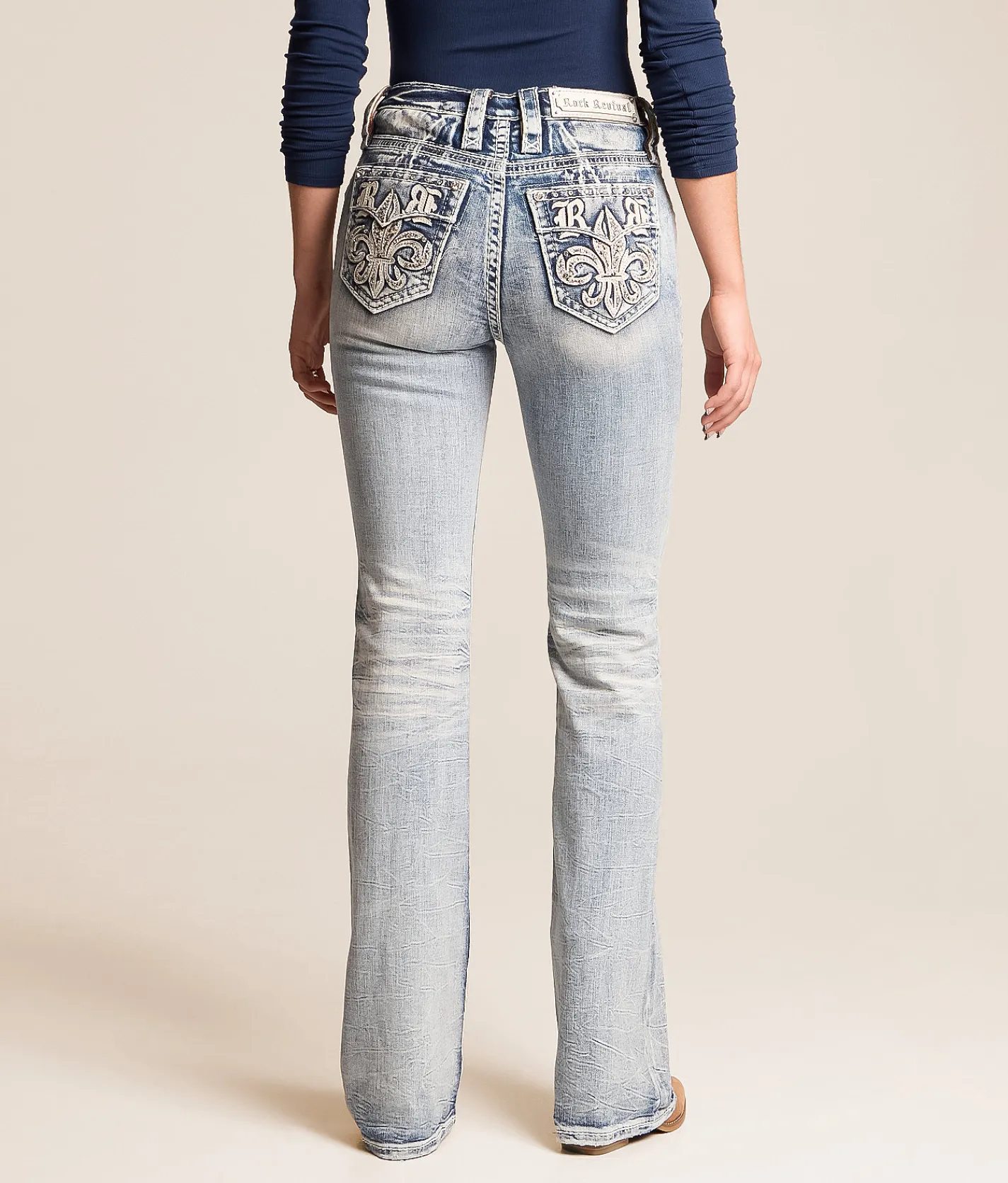 Jeans|Bottoms | Rock Revival Siana High Rise Boot Stretch Jean Siana UB200