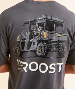 Roost Waterfowl Side By Side T-Shirt New Railroad Hot