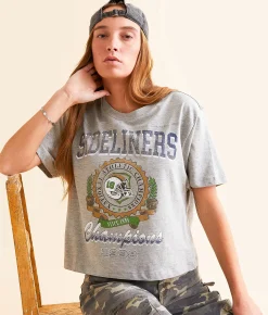 DH Apparel Sideliners Champions 1998 T-Shirt Heathered Grey Outlet