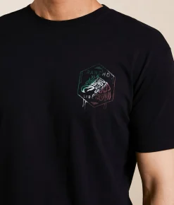 Freedom Ranch Siempe Fuerte T-Shirt Black New