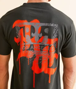 Graphic T-Shirts | Rock Revival Silo T-Shirt Black