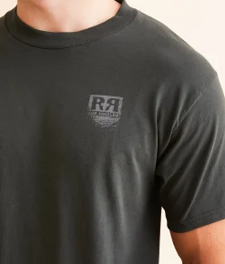 Graphic T-Shirts | Rock Revival Silo T-Shirt Black
